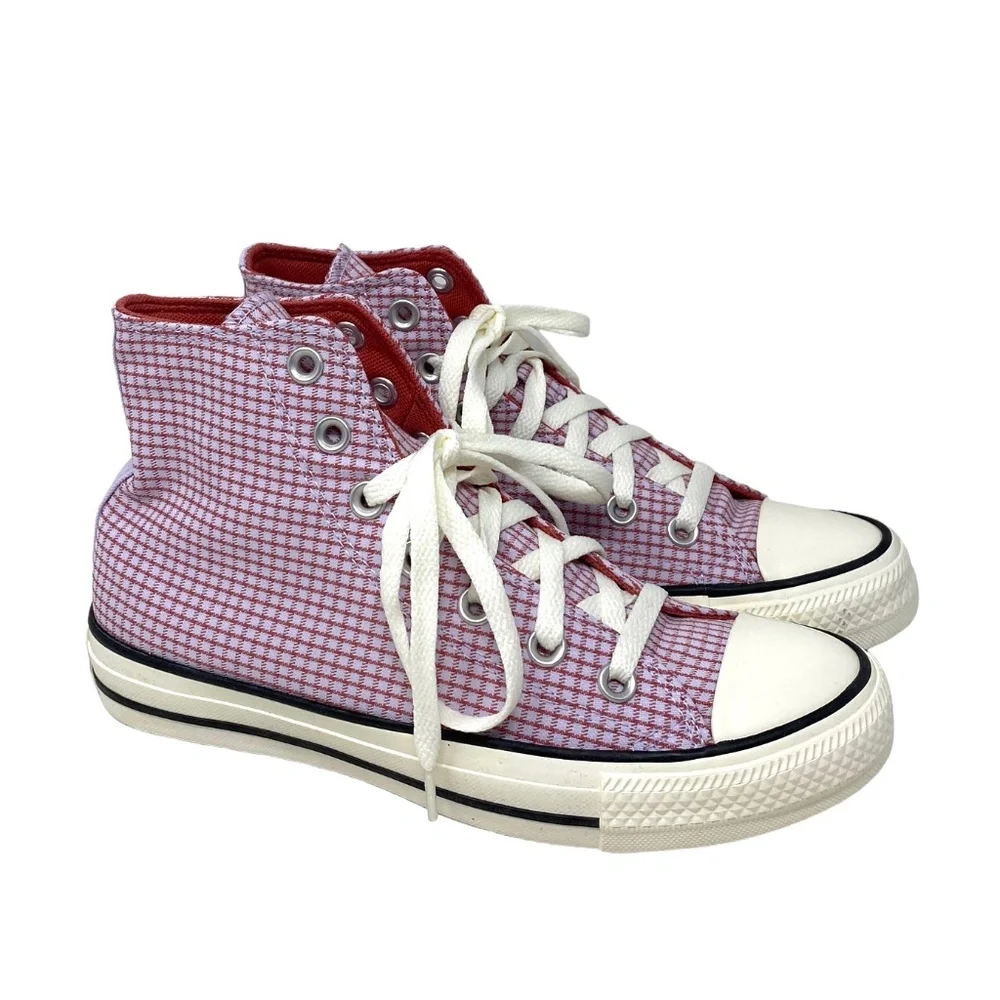 Converse Chuck Taylor High Top Canvas Violet Women's Size Sneakers A05129F - Picture 2 of 9